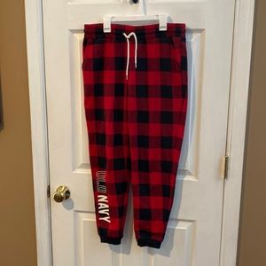 Old Navy joggers buffalo plaid great condition